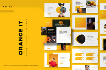 Orange It - Google Slide Template