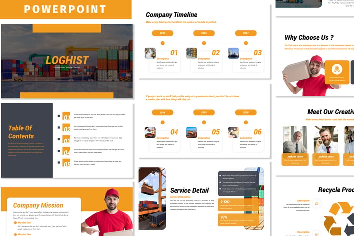 Loghist - Business Powerpoint Template