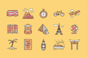 15 Travel Icons