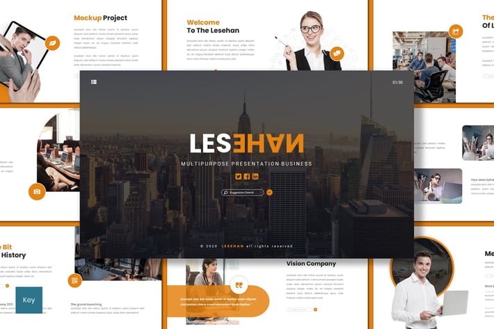 Lesehan - Business Keynote Template