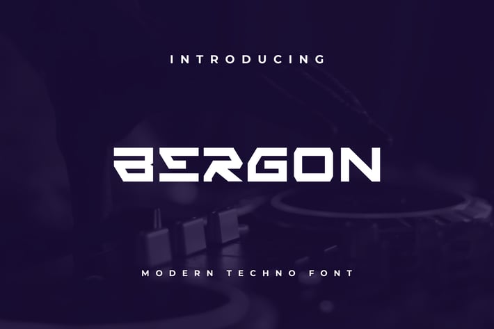Bergon Font