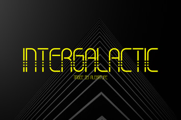 TINGEE - Intergalactic Font