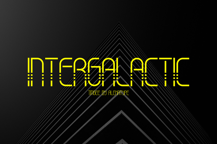 TINGEE - Intergalactic Font
