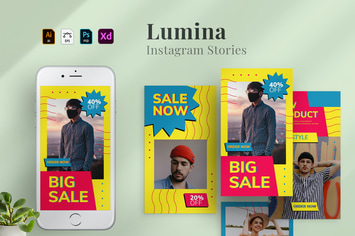 Lumina - Instagram stories Template 21