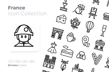 France Outline Icon
