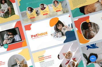 Pet Care Keynote Presentation Template