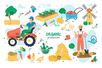 Organic Production Set Isolated Elements