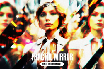 Fractal Mirror Photo Effect