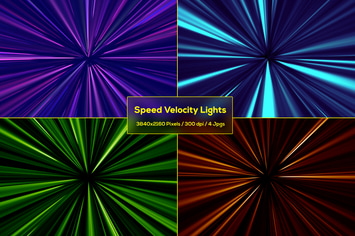 Speed Velocity Lights Backgrounds