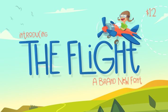 The Flight Font