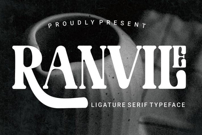 RANVILE - Ligature Serif Typeface
