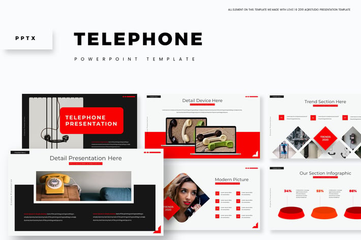 Telephone - Powerpoint Template