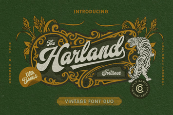 Harland VIntage & Cartoon Pack