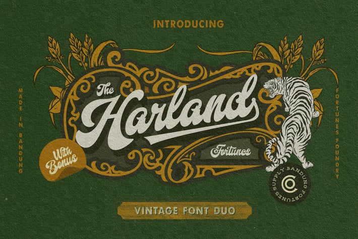 Harland VIntage & Cartoon Pack