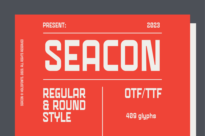 Seacon Headline Bold Font