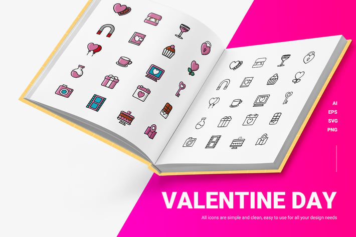 Valentine Day - Icons