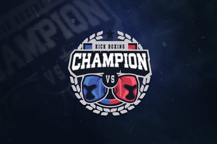 KickBoxing Champion Sports Logo