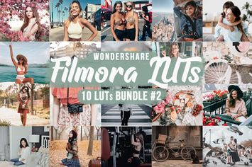 Filmora LUTs Bundle #2 - Video LUTs for Filmora