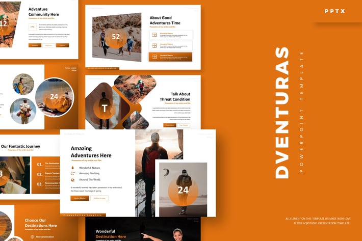 Dventuras - Powerpoint Template