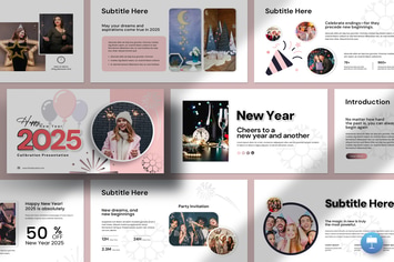 Happy New Year Keynote Template