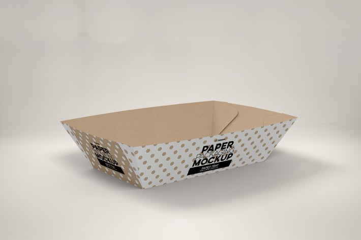 Paper Tray 1 Packaging Mockup