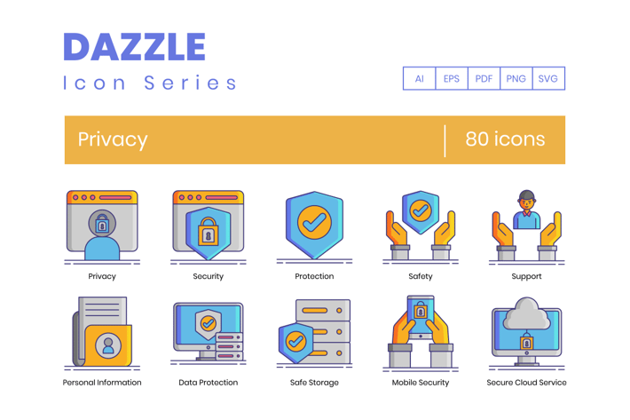 80 Privacy Icons