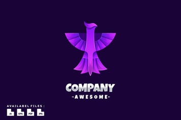 Coloring Bird Logo 