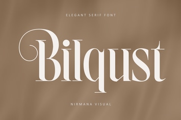 Bilqust - Elegant Logo Font