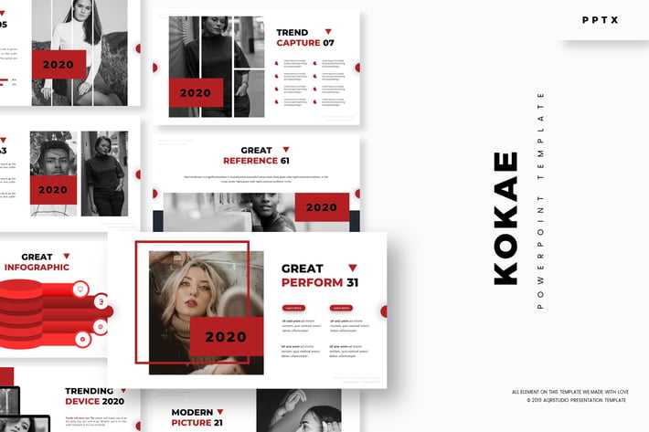 Kokae - Powerpoint Template