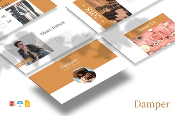 Damper - Powerpoint / Google Slides / Keynote