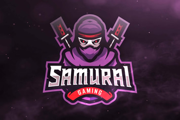Samurai Gaming Sport and Esports Logos