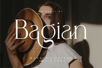 Bagian Modern Ligature Serif Font
