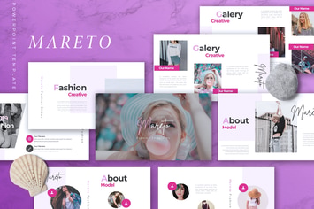 MARETO - Fashion Powerpoint Template