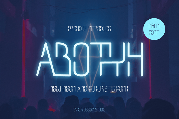 Abotyh - Neon Font