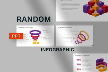Random Infographic Powerpoint Template