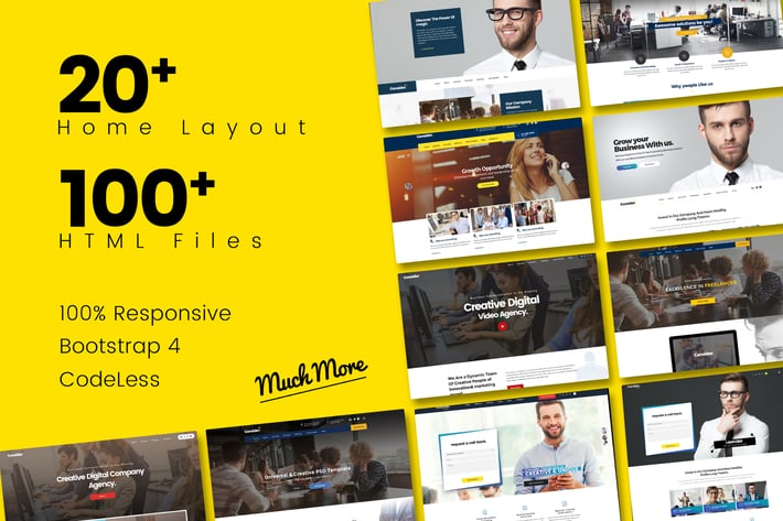 Consider - Multi-Purpose Responsive HTML5 Template