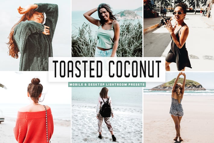Toasted Coconut Mobile & Desktop Lightroom Presets