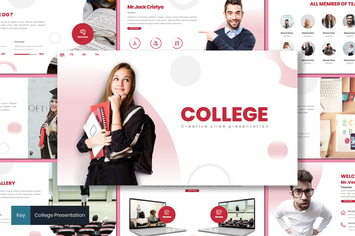 College - Creative Keynote Template