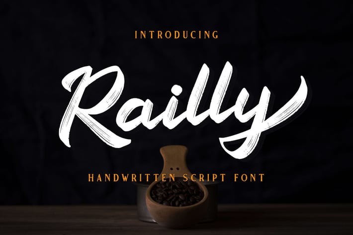 Railly - Handwritten Script Font