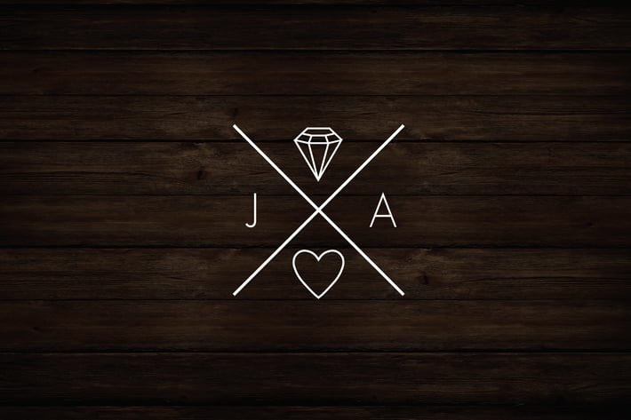 Monogram Logo Badge