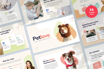 Pet Care Presentation PowerPoint Template
