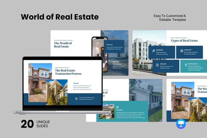 World of Real Estate - Keynote Template