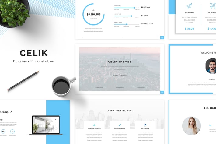 Celik Keynote Template