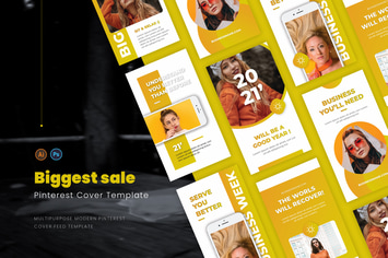 Biggest Sale Pinterest Cover