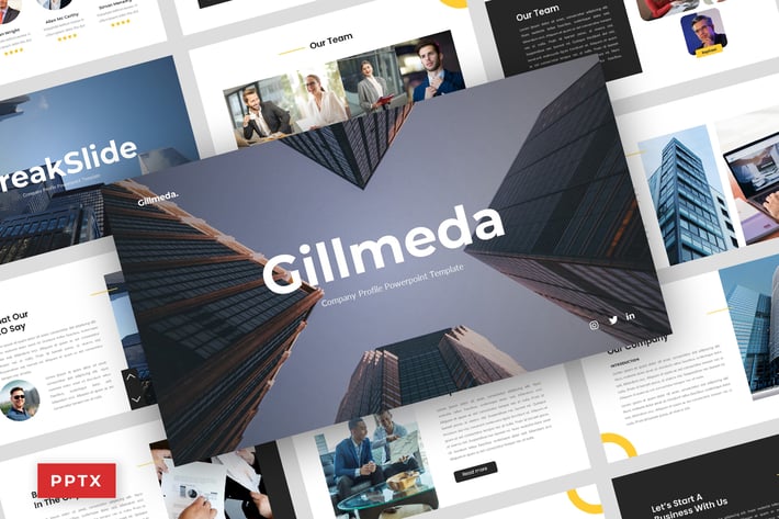 Gillmeda - Corporate Power Point Template