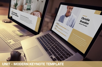 Unit - Modern Keynote Template