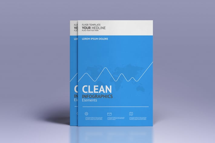 Business infographics elements for Brochures