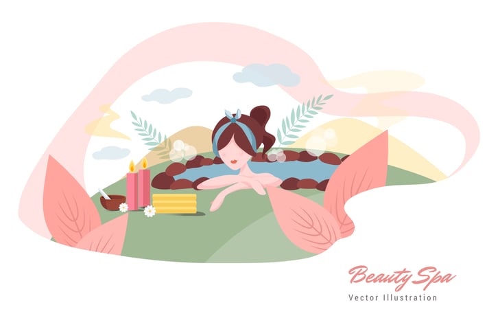Beauty Spa Vector Illustration