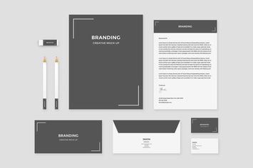 Branding Identity - Cornered Angles