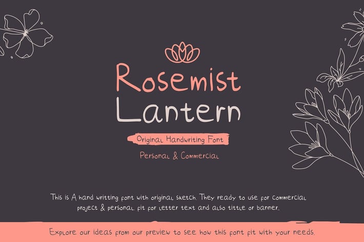 Rosemist Lantern
